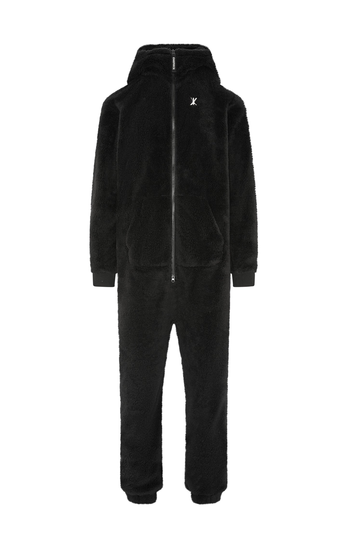 Cozy Plush Zipper Jumpsuit Unisex