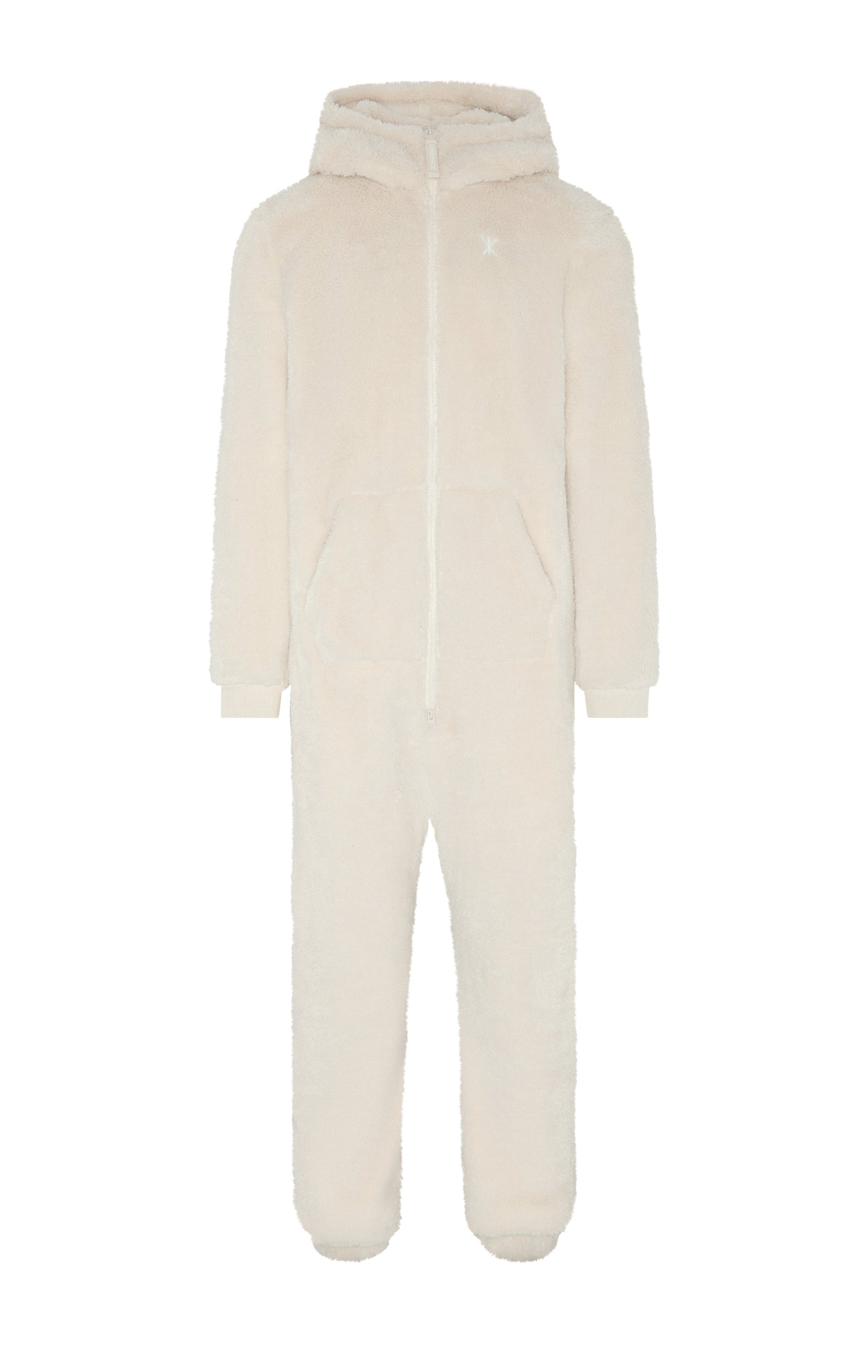 Cozy Plush Zipper Jumpsuit Unisex