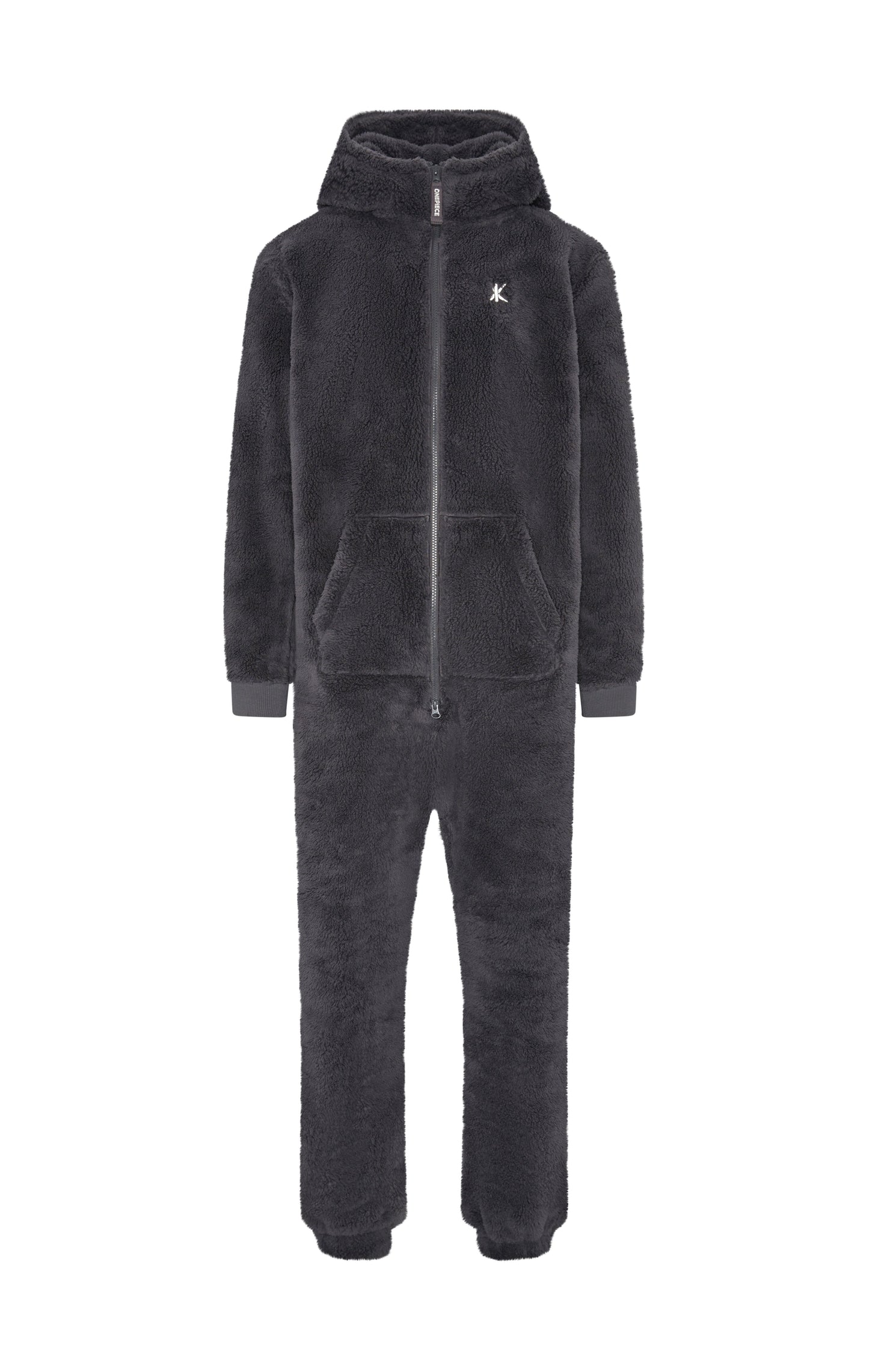 Cozy Plush Zipper Jumpsuit Unisex