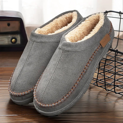 Luxury Suede Plush Slippers