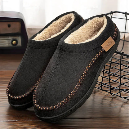 Luxury Suede Plush Slippers