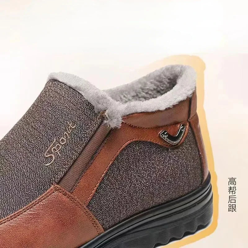 Winter Boots with Thick Sole