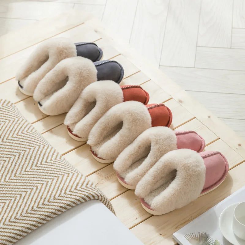 CozyNest - Luxurious Fluffy Winter Slippers