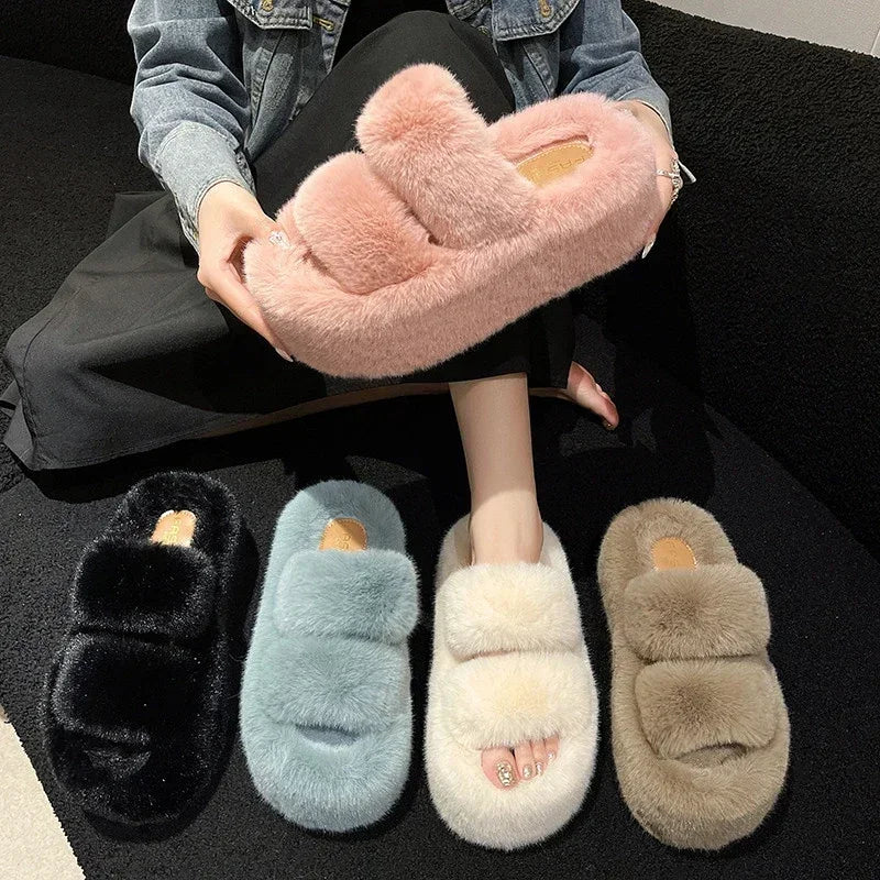 PoshPaw - Stylish Fluffy Slippers for Home