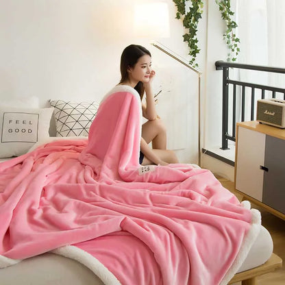 SereneWrap - Luxury Coral Fleece Blanket