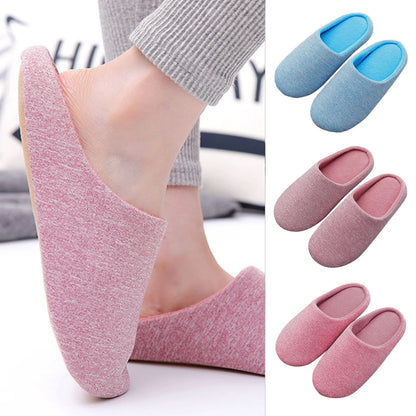 Warm Cotton Comfort Slippers