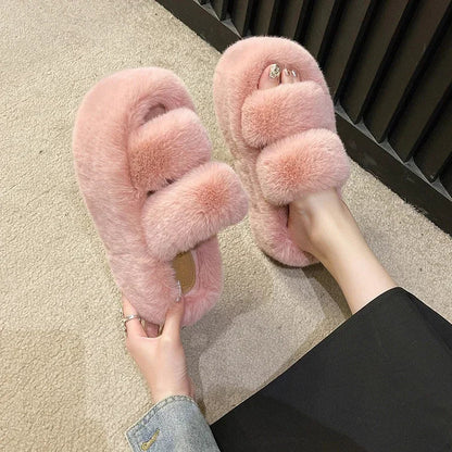 PoshPaw - Stylish Fluffy Slippers for Home