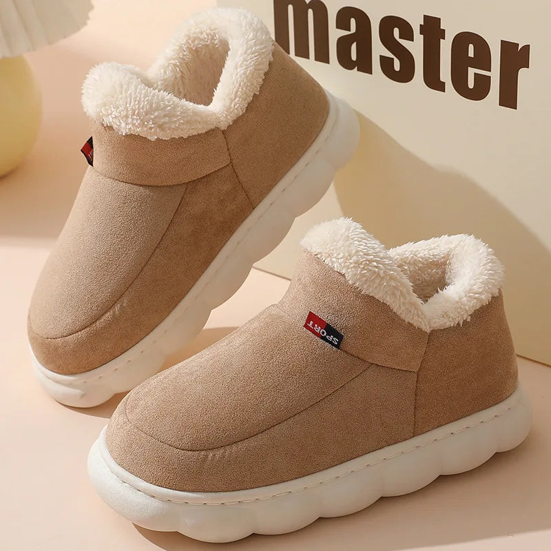 FurryComfort - Stylish Winter Shoes for Indoors & Outdoors