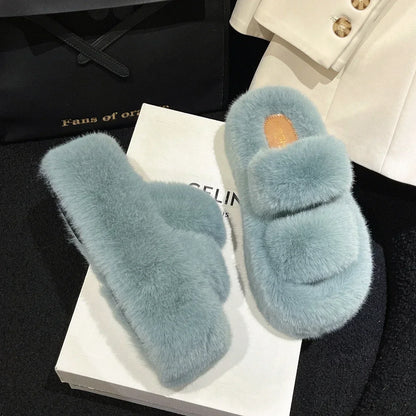 PoshPaw - Stylish Fluffy Slippers for Home